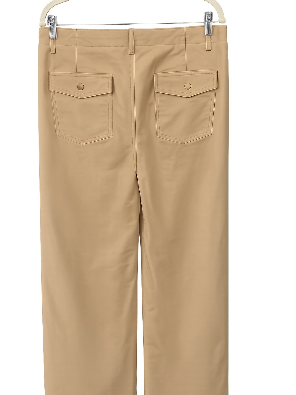 Banana Republic Factory Wide-Leg Khaki Utility Chinos (Women) - Picture 3 of 5